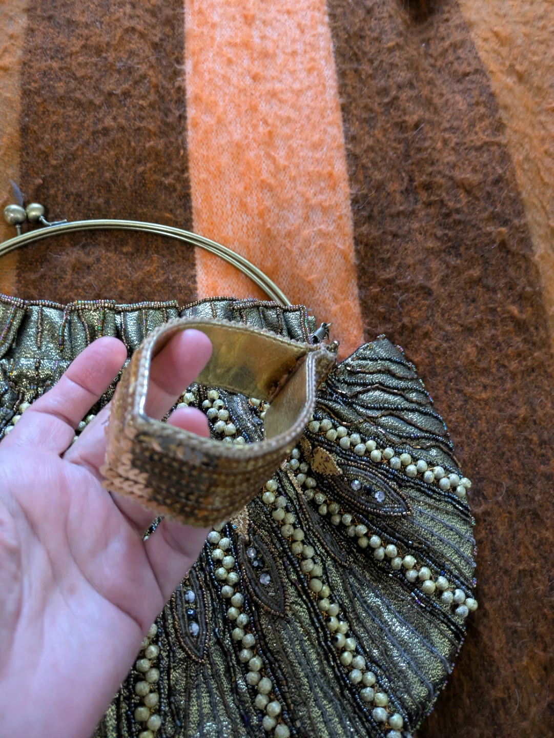 Beaded Evening Clutch Purse - photo 2