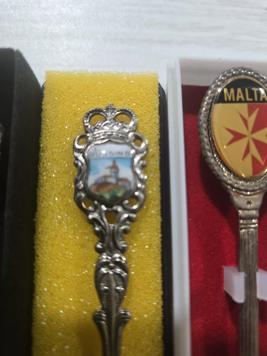 Souvenir Spoons Set - Malta and John Paul II, Gussing Austria - photo 3