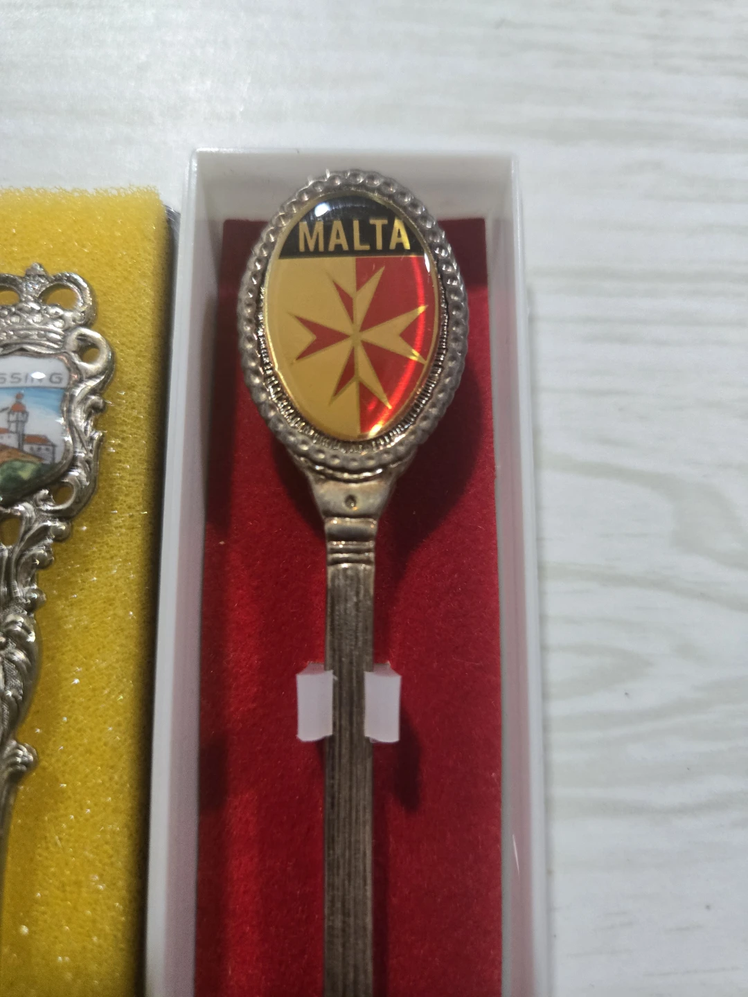 Souvenir Spoons Set - Malta and John Paul II, Gussing Austria - photo 4