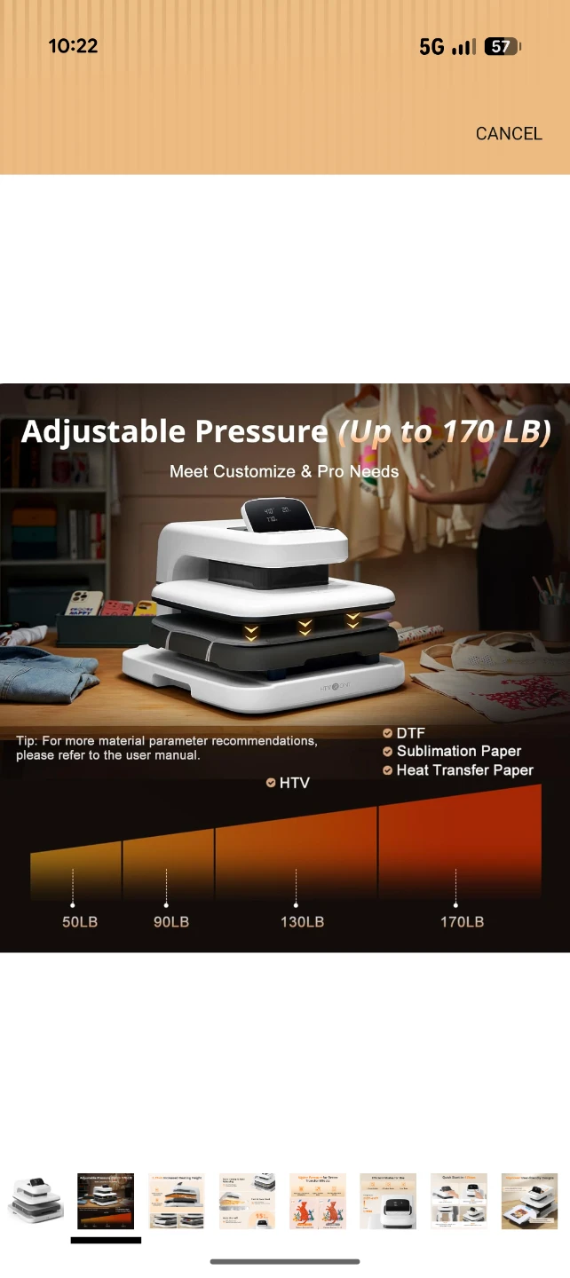 HTVRONT Auto 2 Heat Press Machine