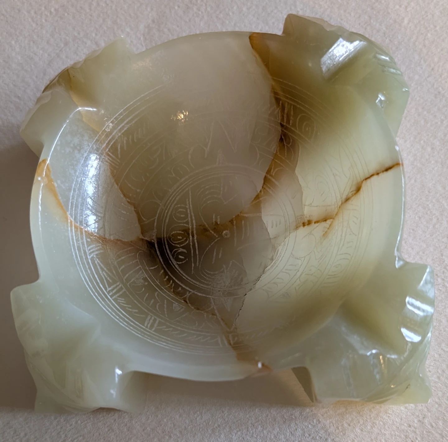 Marble Aztec Marble Ashtray