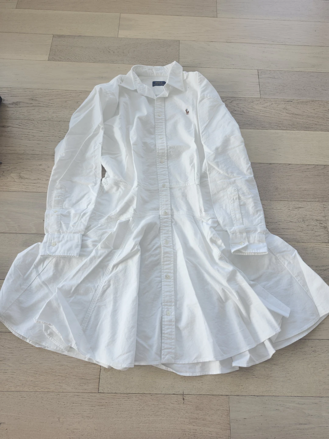 Ralph Lauren White Polo Dress Size 6