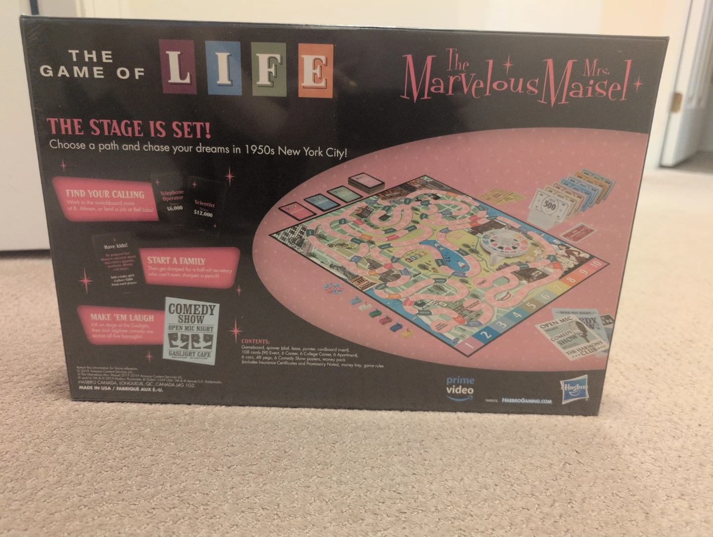 The Game of Life: The Marvelous Mrs. Maisel Edition Board Game - photo 2