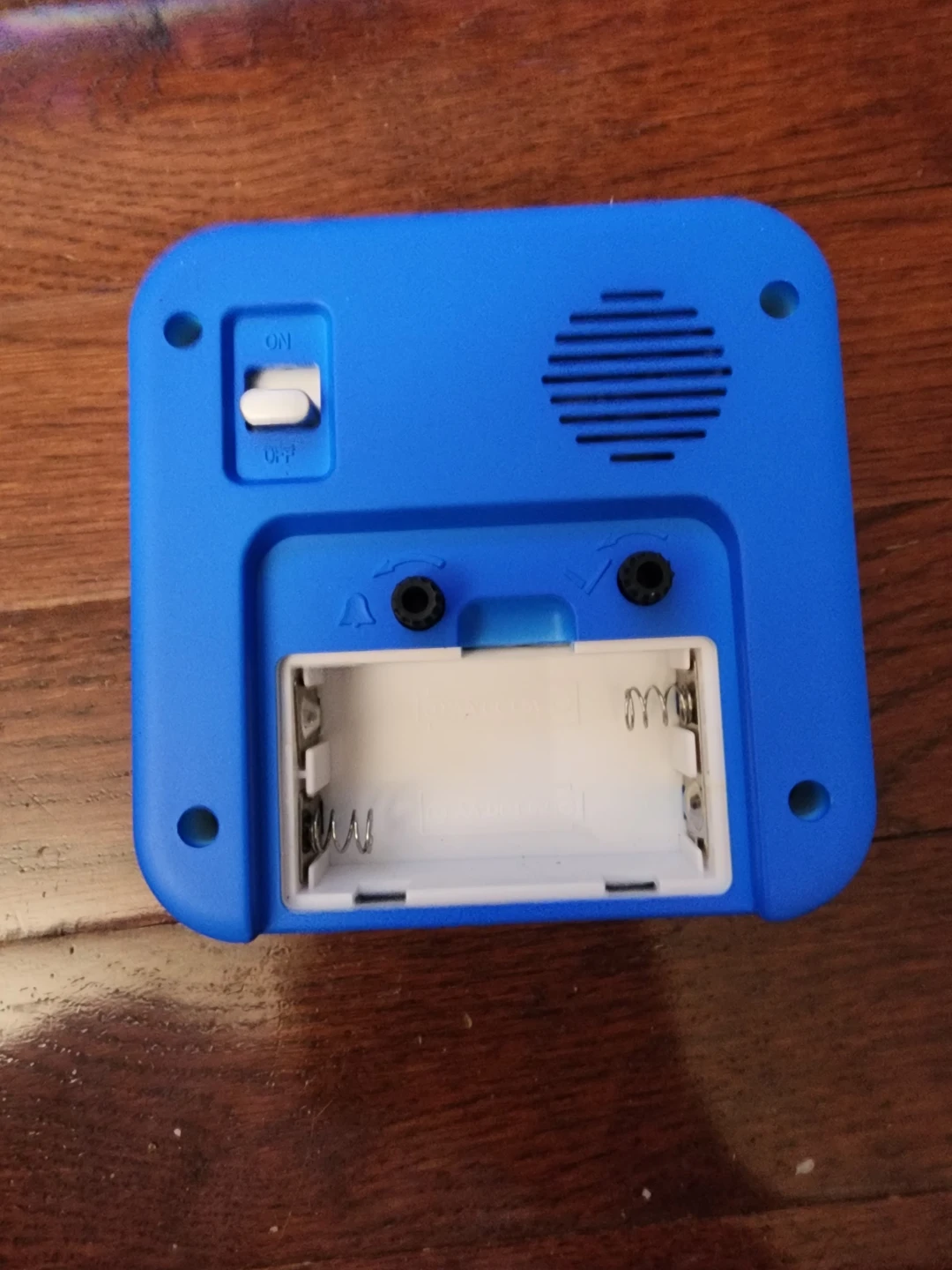 Blue Square Alarm Clock - photo 4
