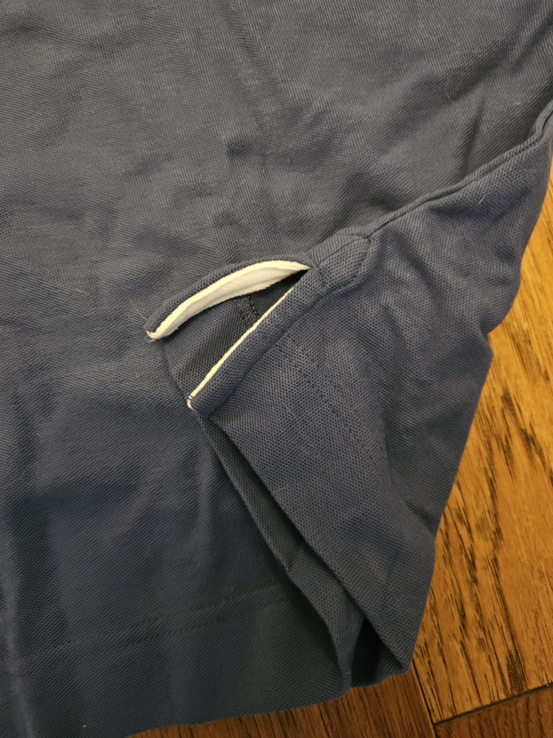 New Britches Men's LT Slate Blue 100% Combed Cotton Polo Shirt - photo 5