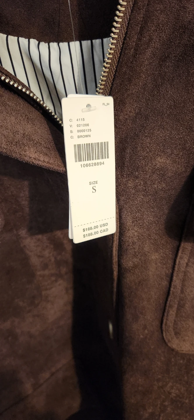 Dolan Brown Suede Jacket - photo 3