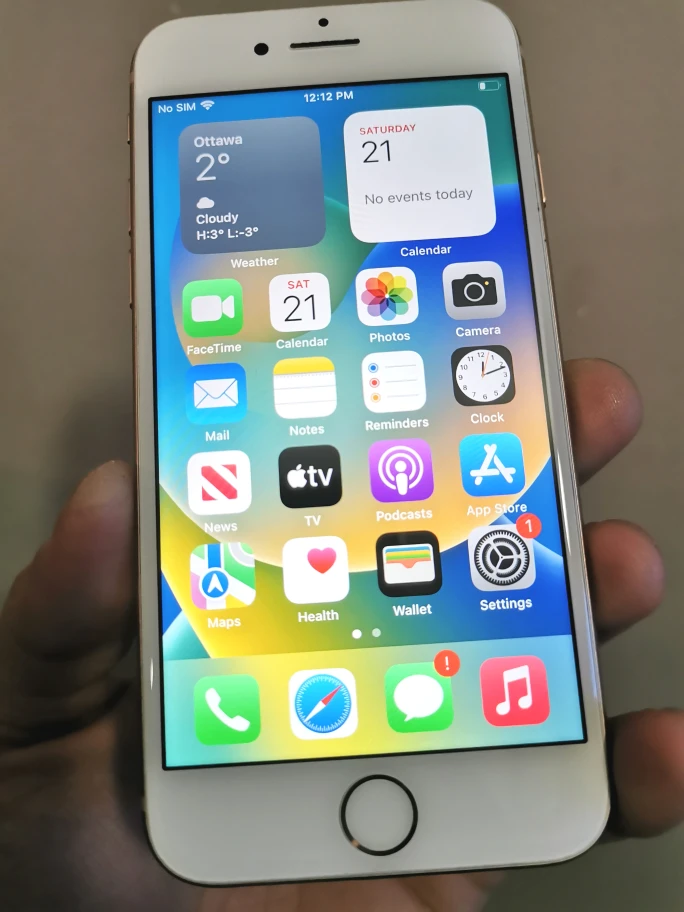iPhone 8 256G Gold 97% battery health - photo 3