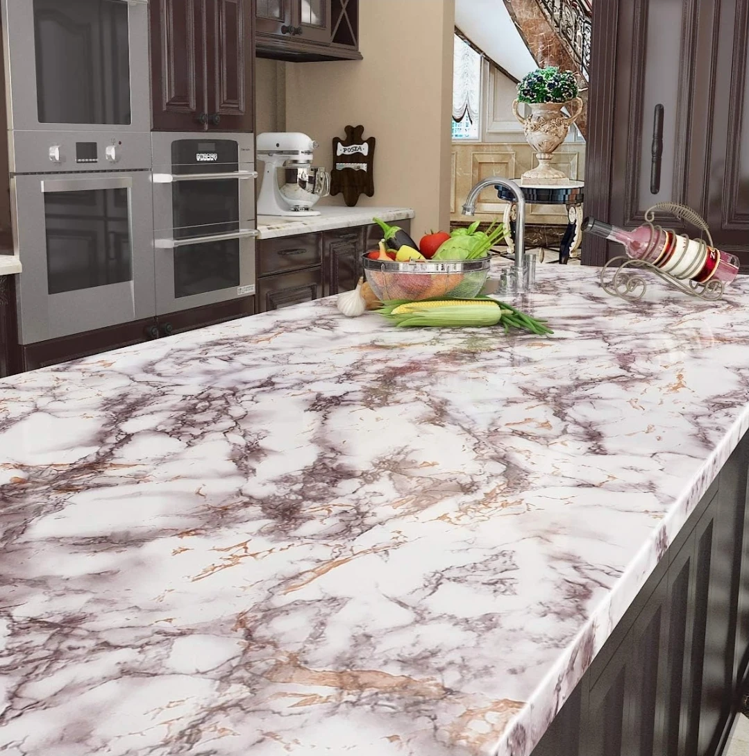 Marble Contact Paper Peel & Stick Countertop Wrap 24" x 197" - photo 4