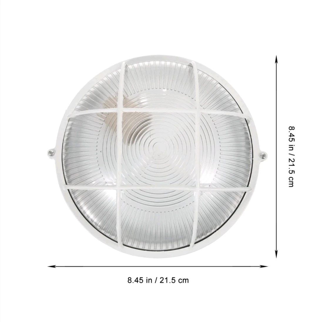 White Sauna Room Lamp - photo 2