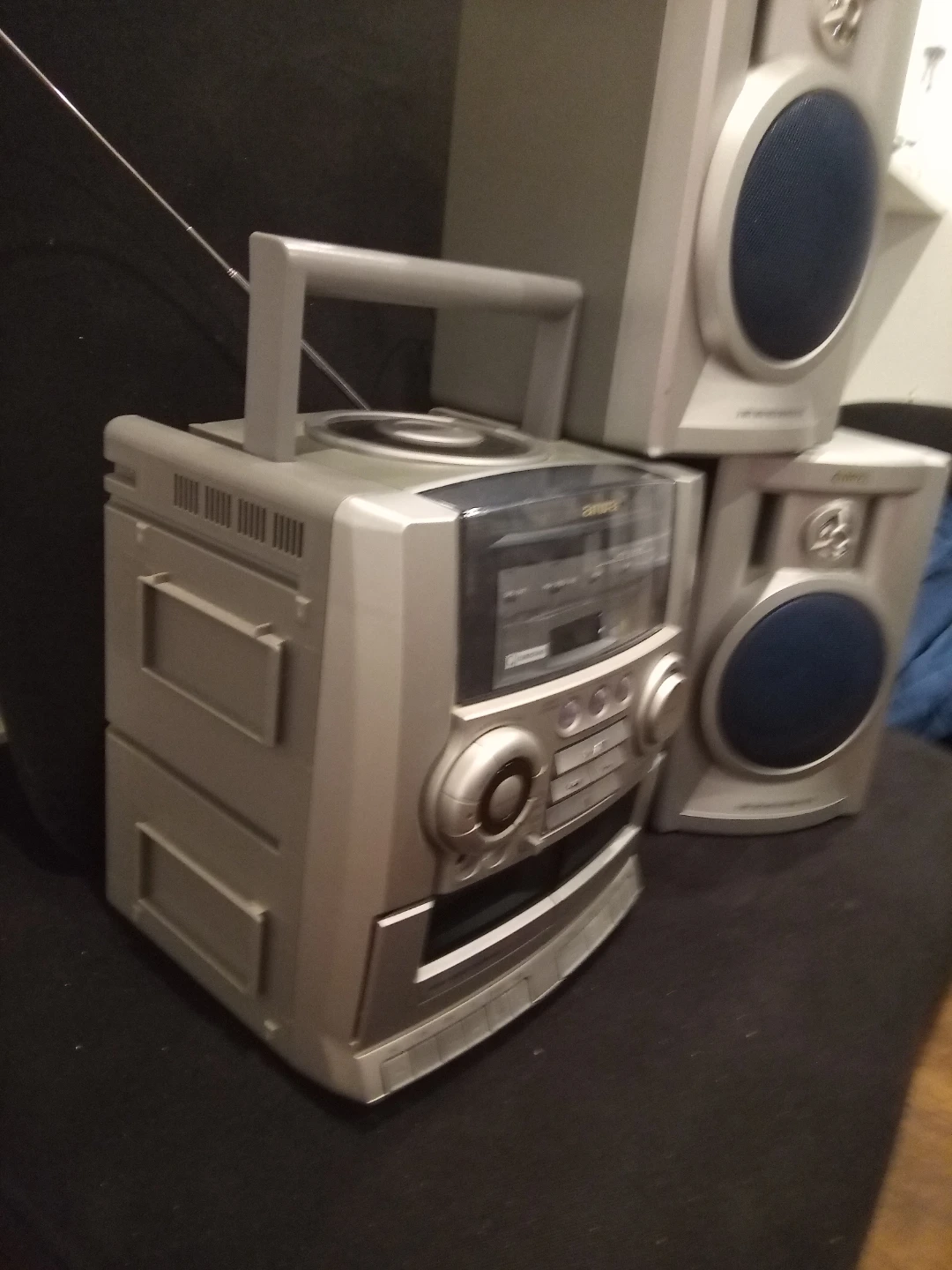 OEM Vintage 90's AIWA Boombox CD Player Cassette Radio 🥕 - photo 3