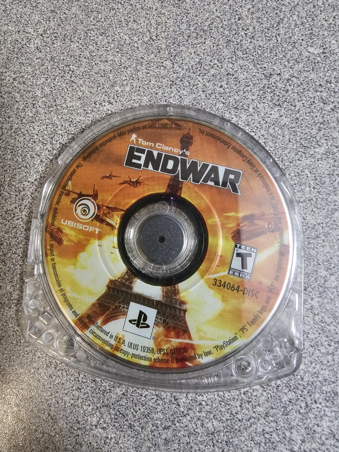 Tom Clancy's Endwar PSP Game