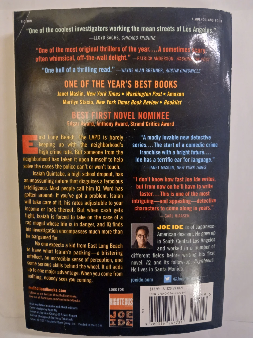 IQ Joe Ide - A Novel - photo 2