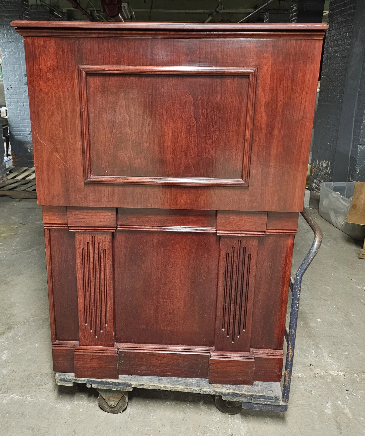 Cherry Finished Host/Hostess Podium