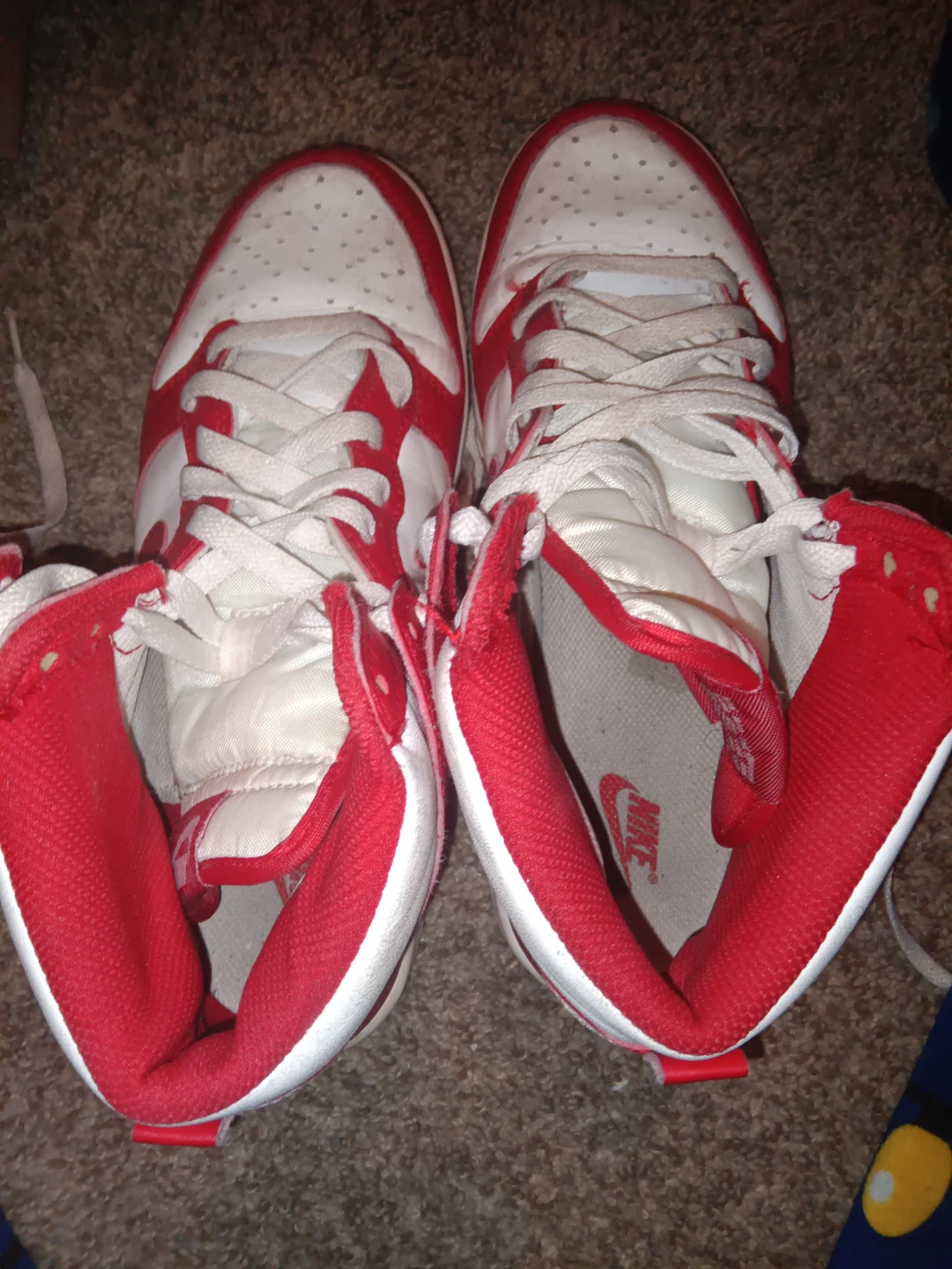 Nike High-Top Sneakers - Red/White - photo 2
