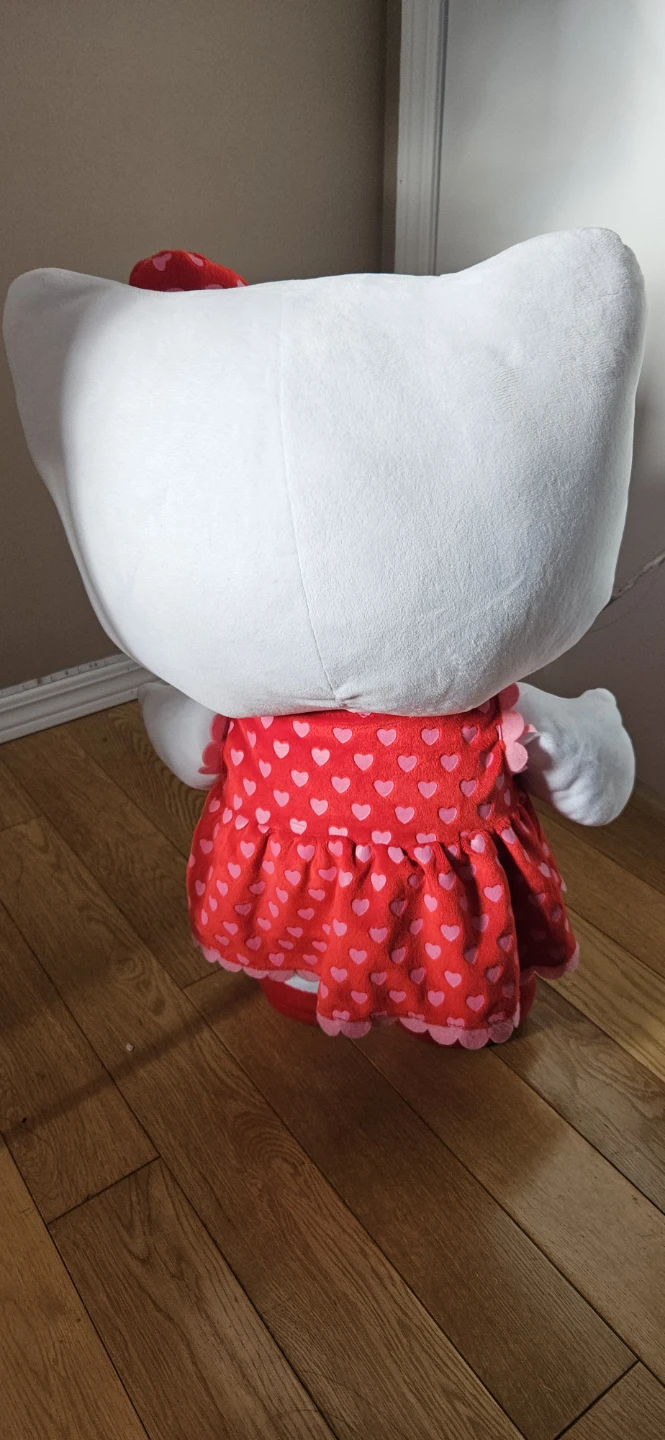 22" Hello Kitty Eyelash Greeter Standing Plush - photo 3