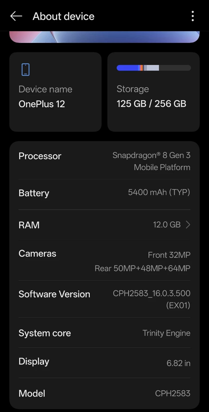 OnePlus 12 Global Ver. 256GB - photo 4