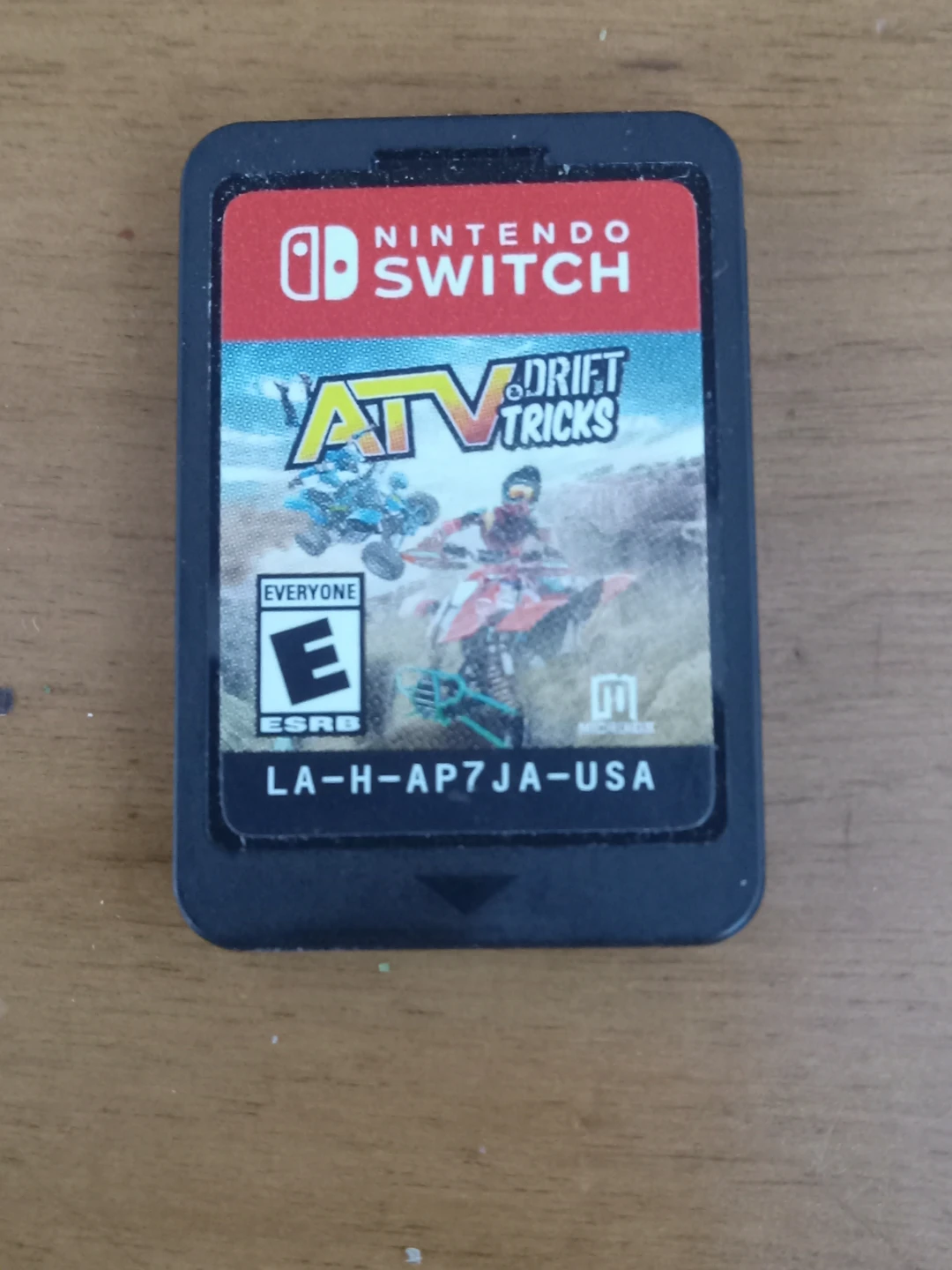 Nintendo Switch ATV Drift Tricks Game Cartridge
