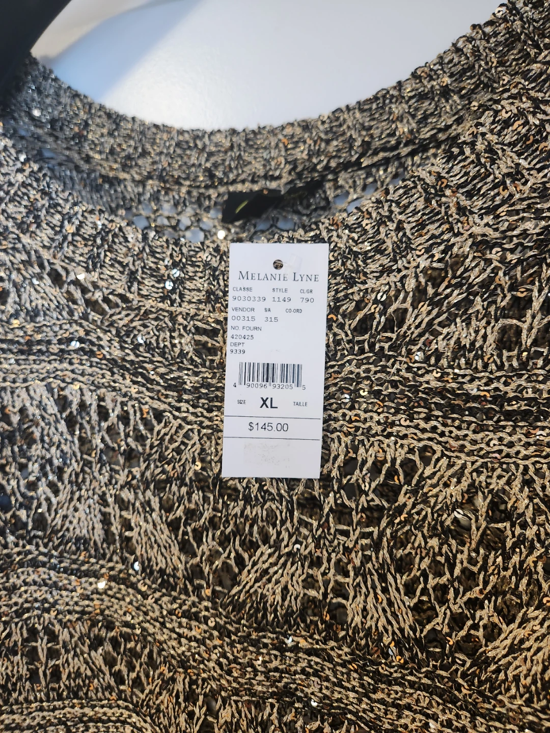 Melanie Lyne Women's XL Knitted Sweater - photo 3