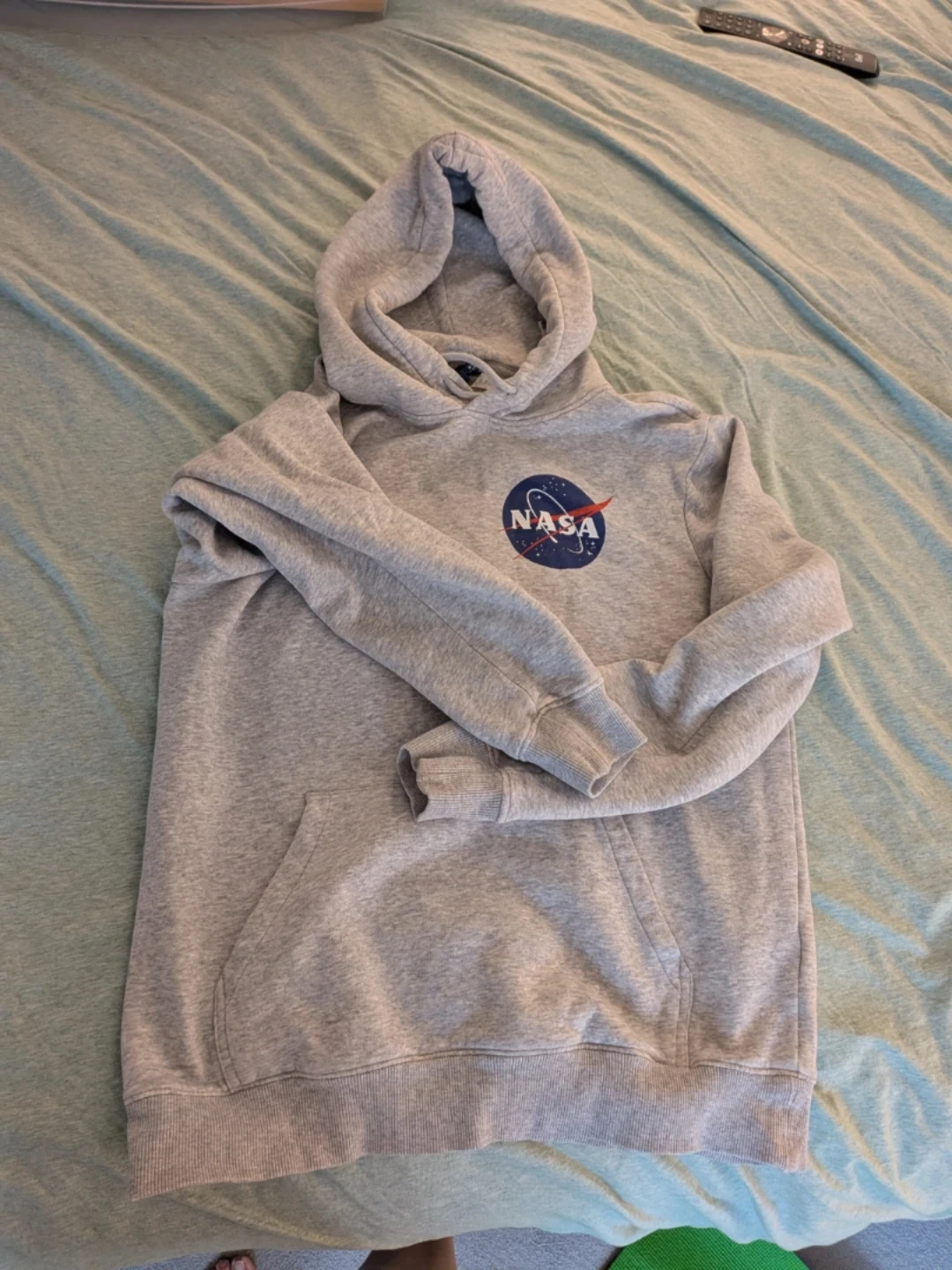 NASA Grey Hoodie Size S