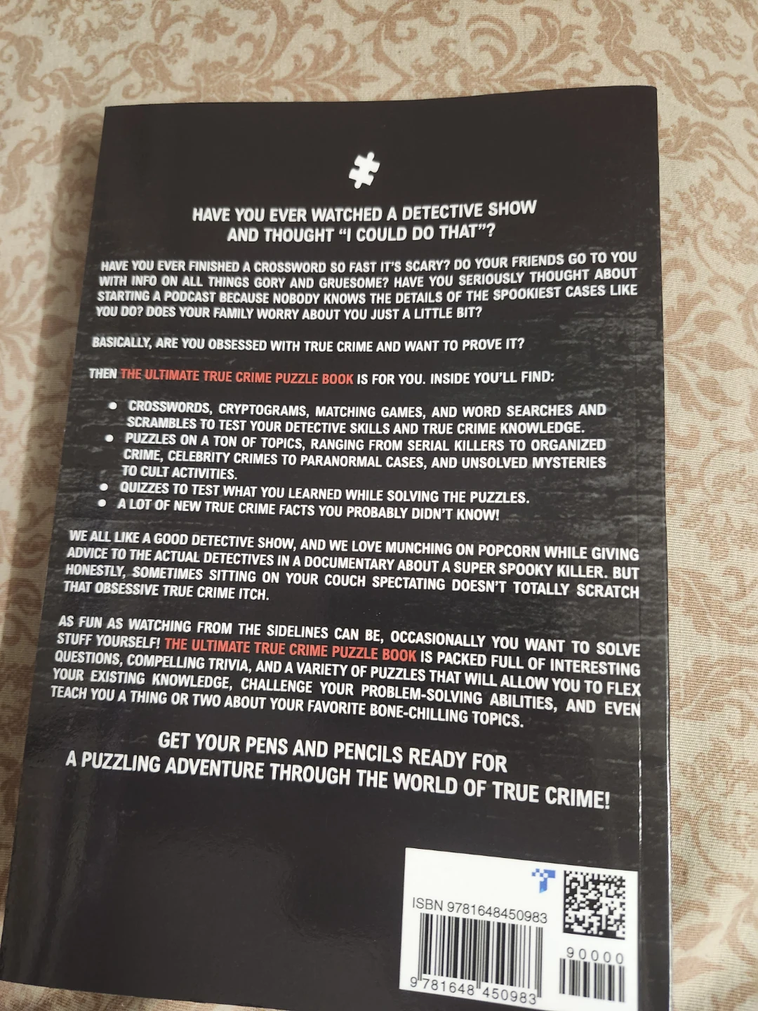 The Ultimate True Crime Puzzle Book by Jack Rosewood - photo 2