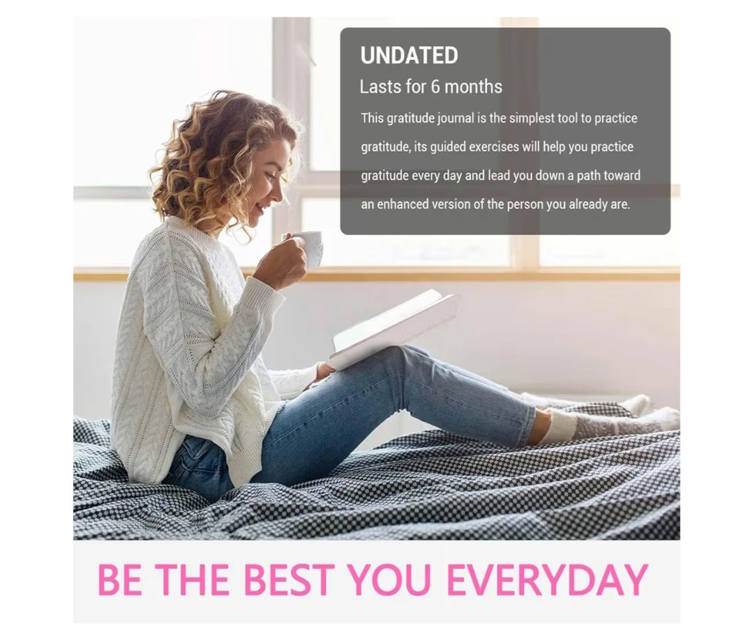Gratitude Journal, Self Care Journal, A5 Premium - photo 4