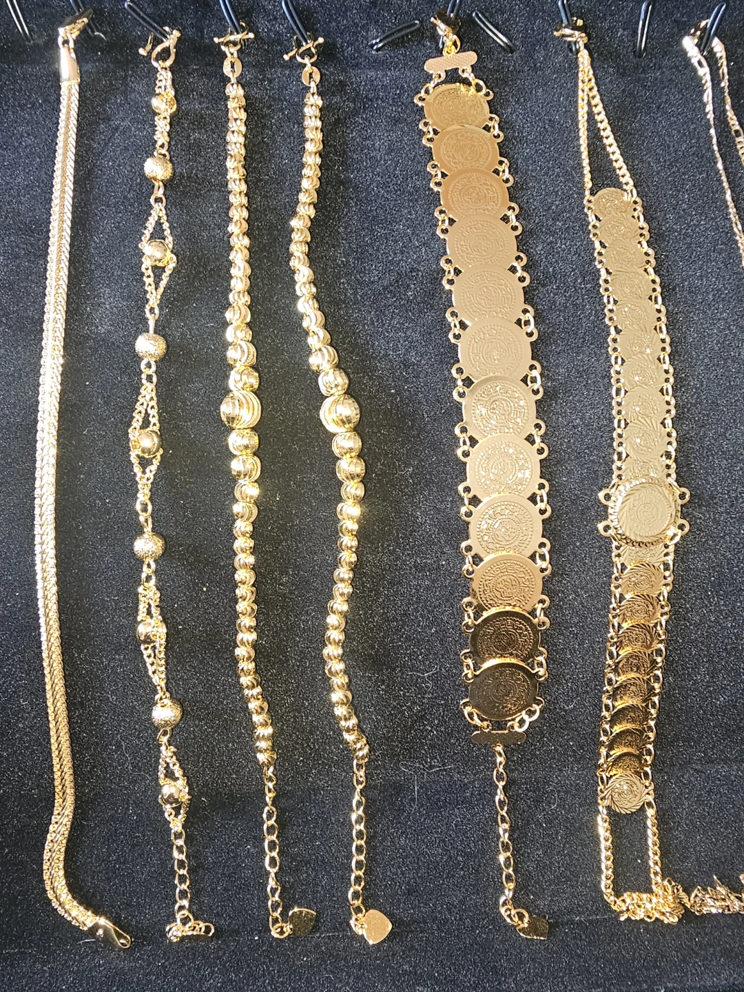 24 karat  Gold plated Bracelets & Necklaces - photo 2
