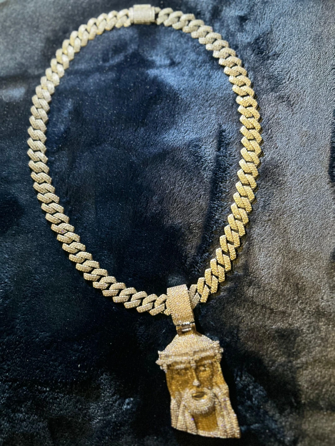 Jesus Piece Pendant Chain Necklace - photo 3