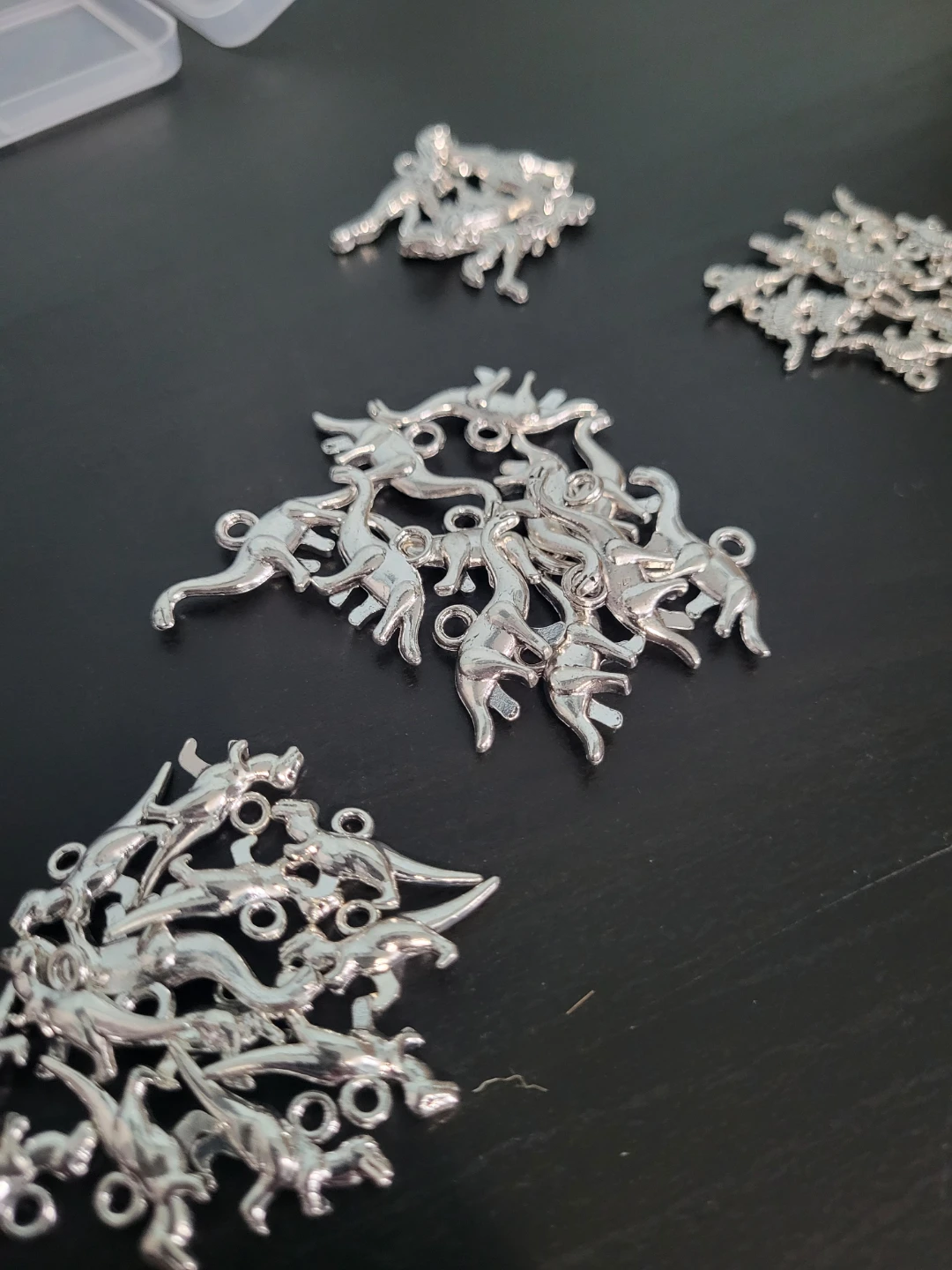 Assorted Craft Charms - Bees, Flowers, Dragons, Dinosaurs & More - photo 2
