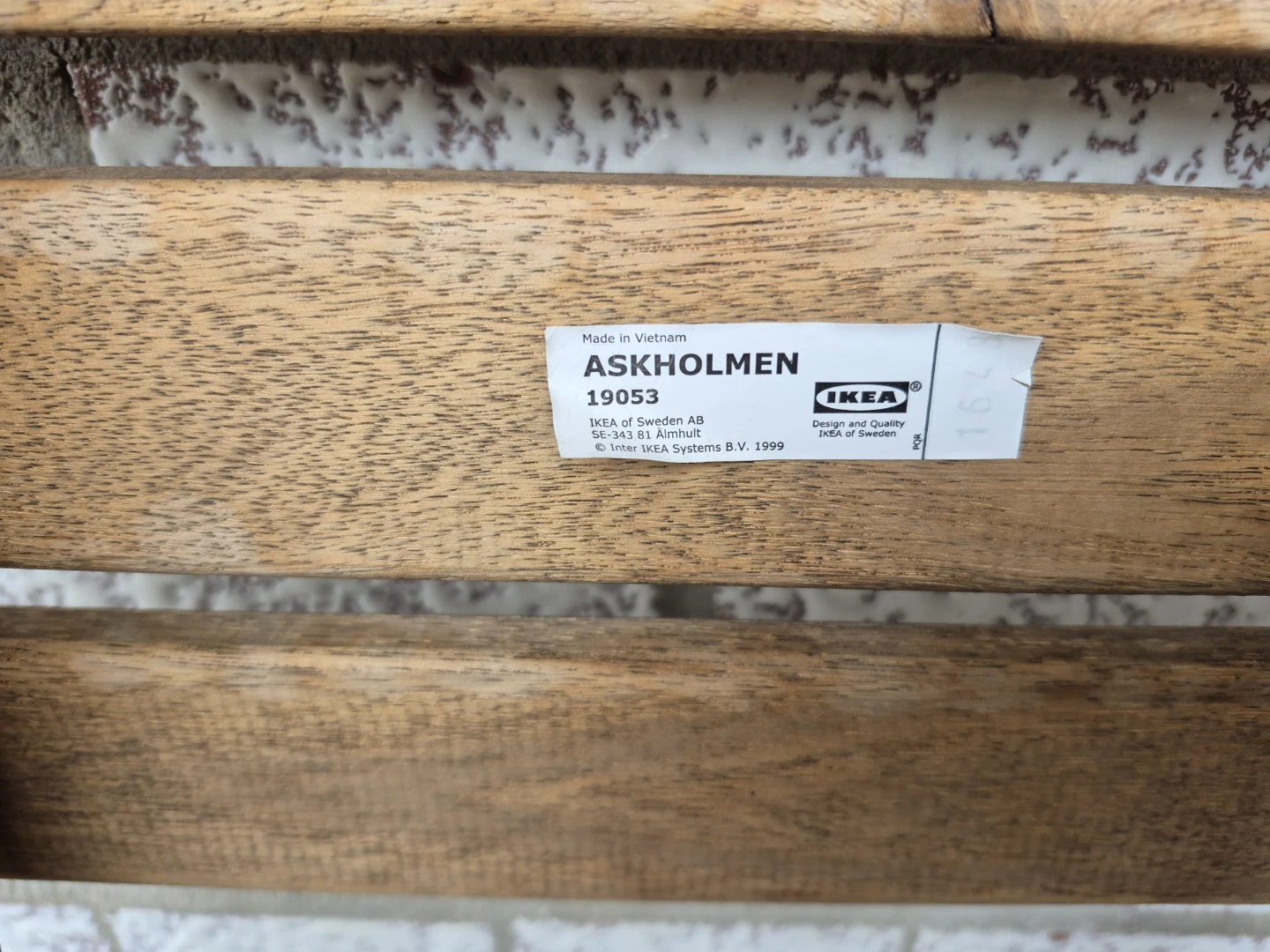 IKEA Wooden Patio Bistro Set - photo 5