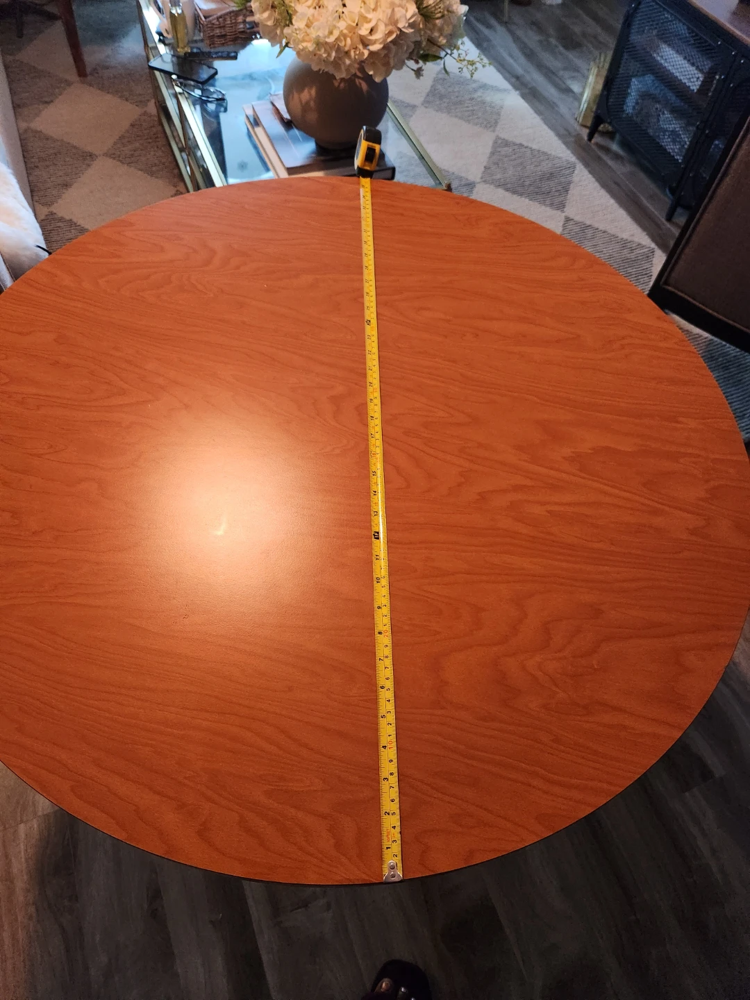 Round Wood Dining Table