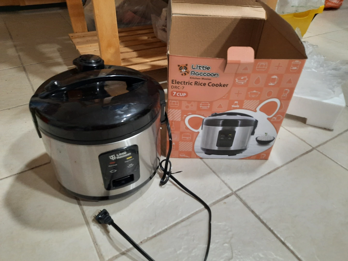 Little Racoon Electric Rice Cooker DRC-7 (7 Cup) - photo 2