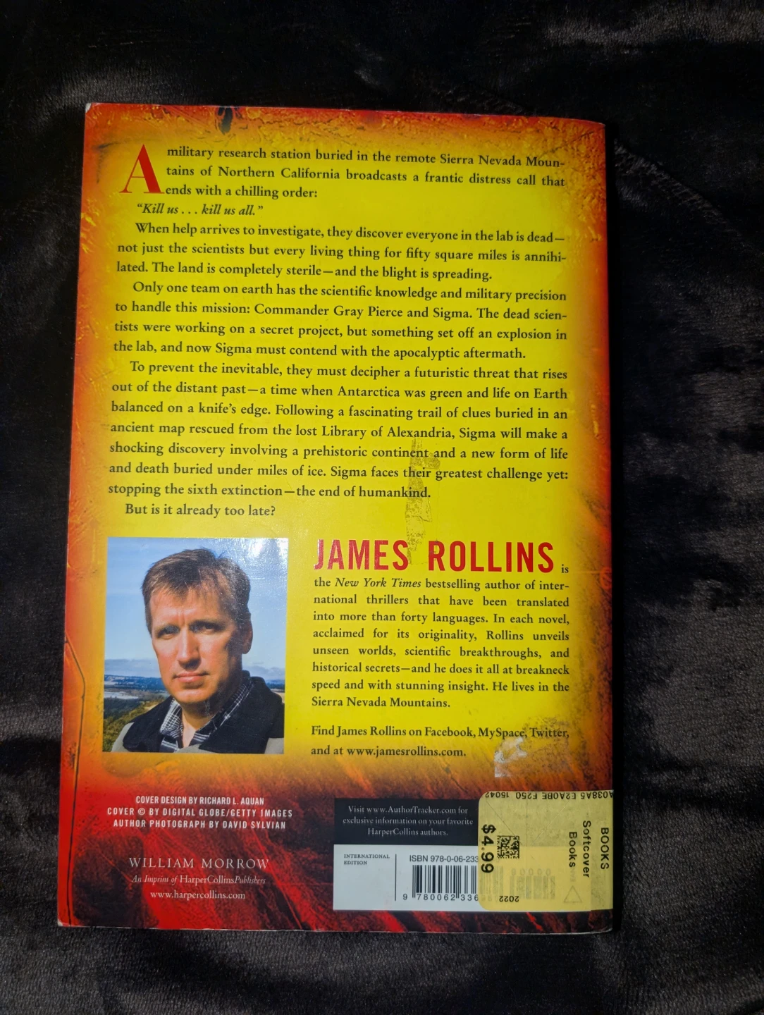 James Rollins The 6th Extinction - photo 2