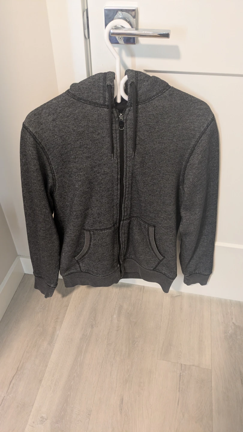 Men's Grey Full Zip Hoodie