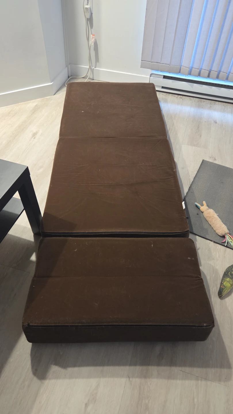 Mahogany Brown "Sleeper" Chair - photo 4