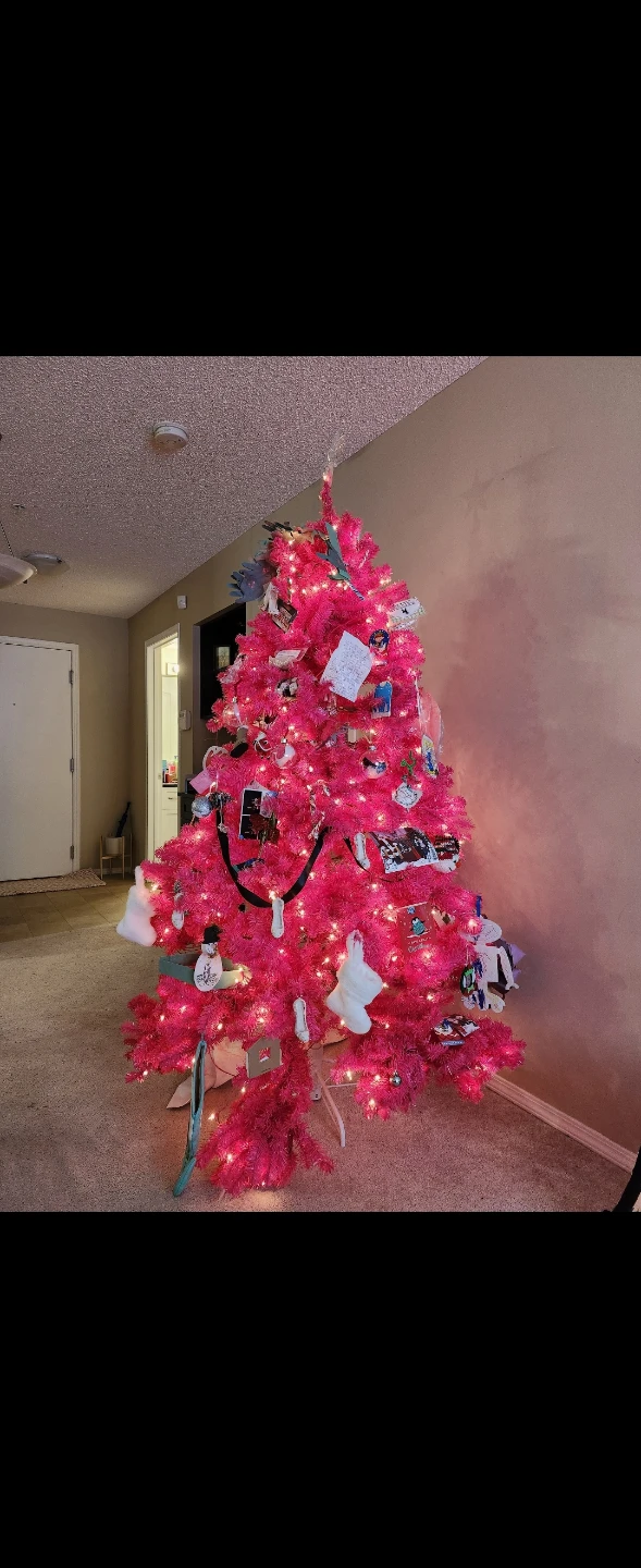 Pink Christmas Tree