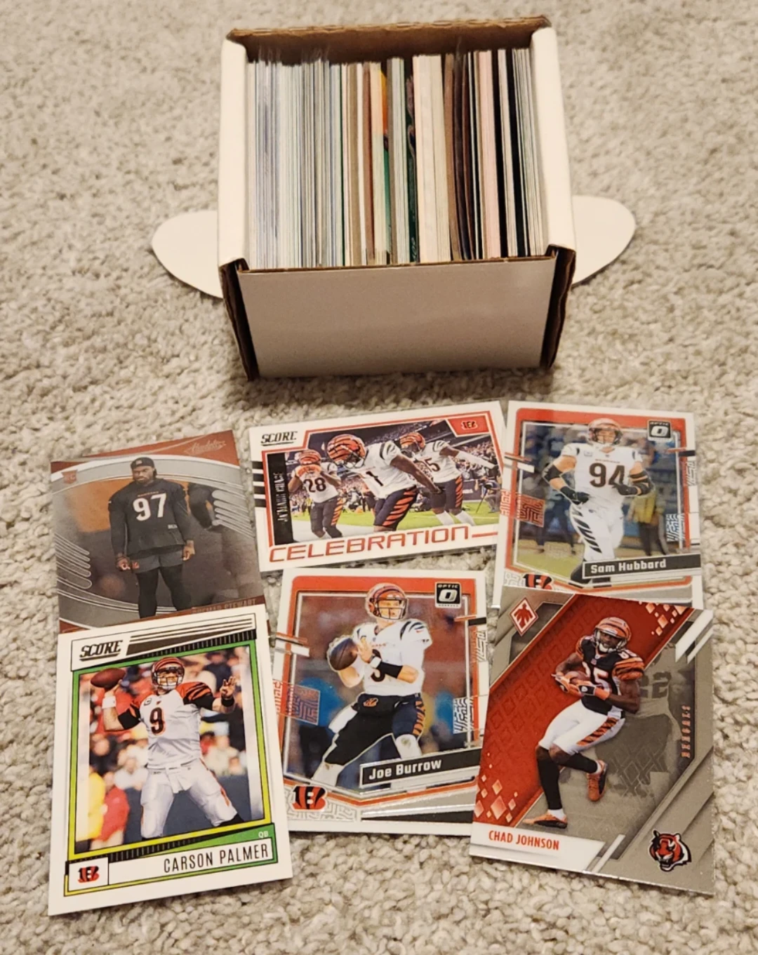 Cincinnati Bengals, 200 Football Cards Team lot - photo 2