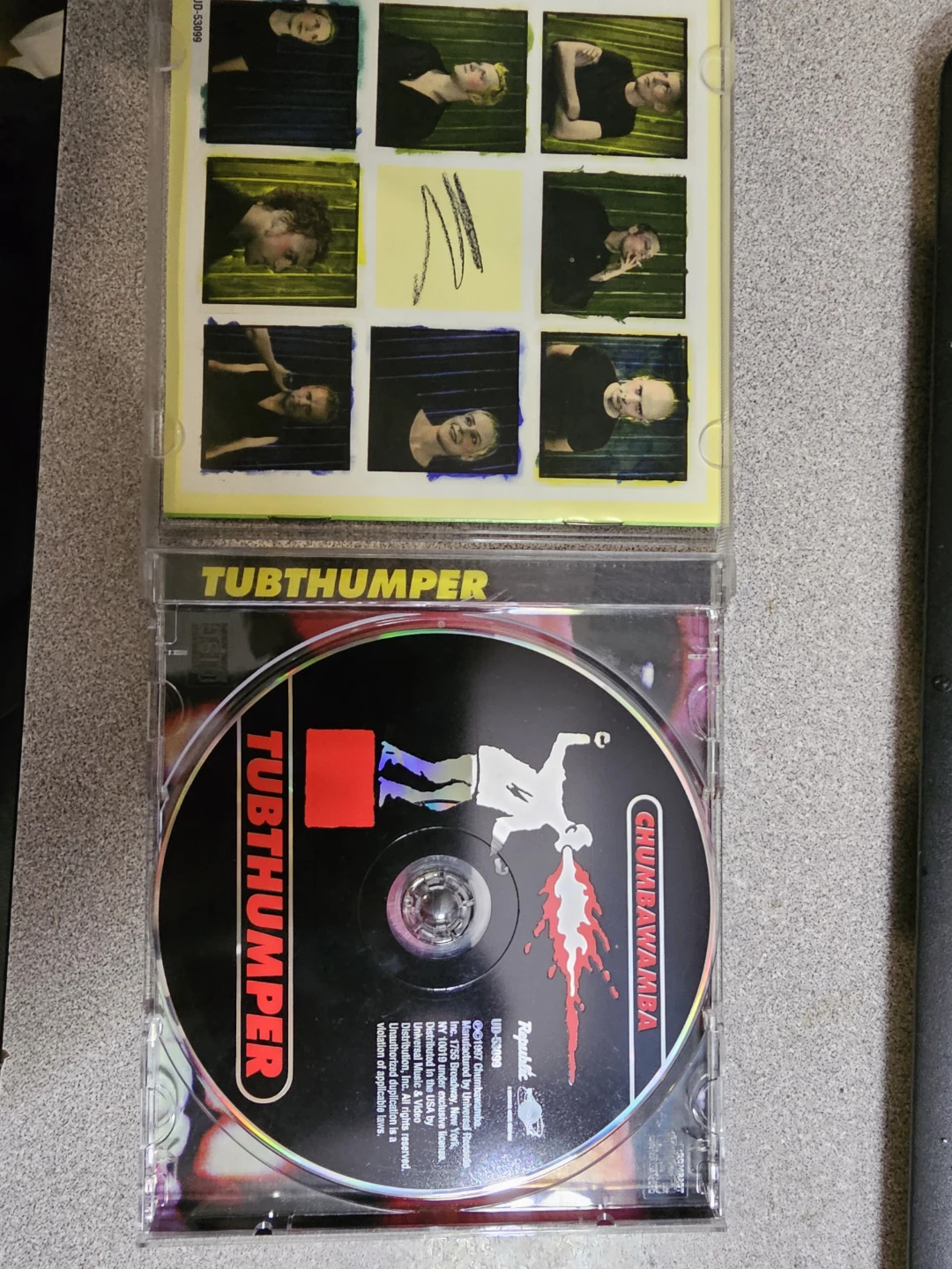 Chumbawamba Tubthumper CD - photo 2