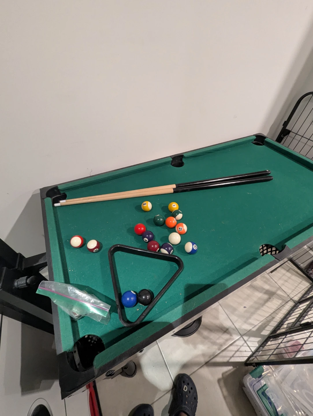 3-in-1 Game Table: Pool, Air Hockey & Table Tennis