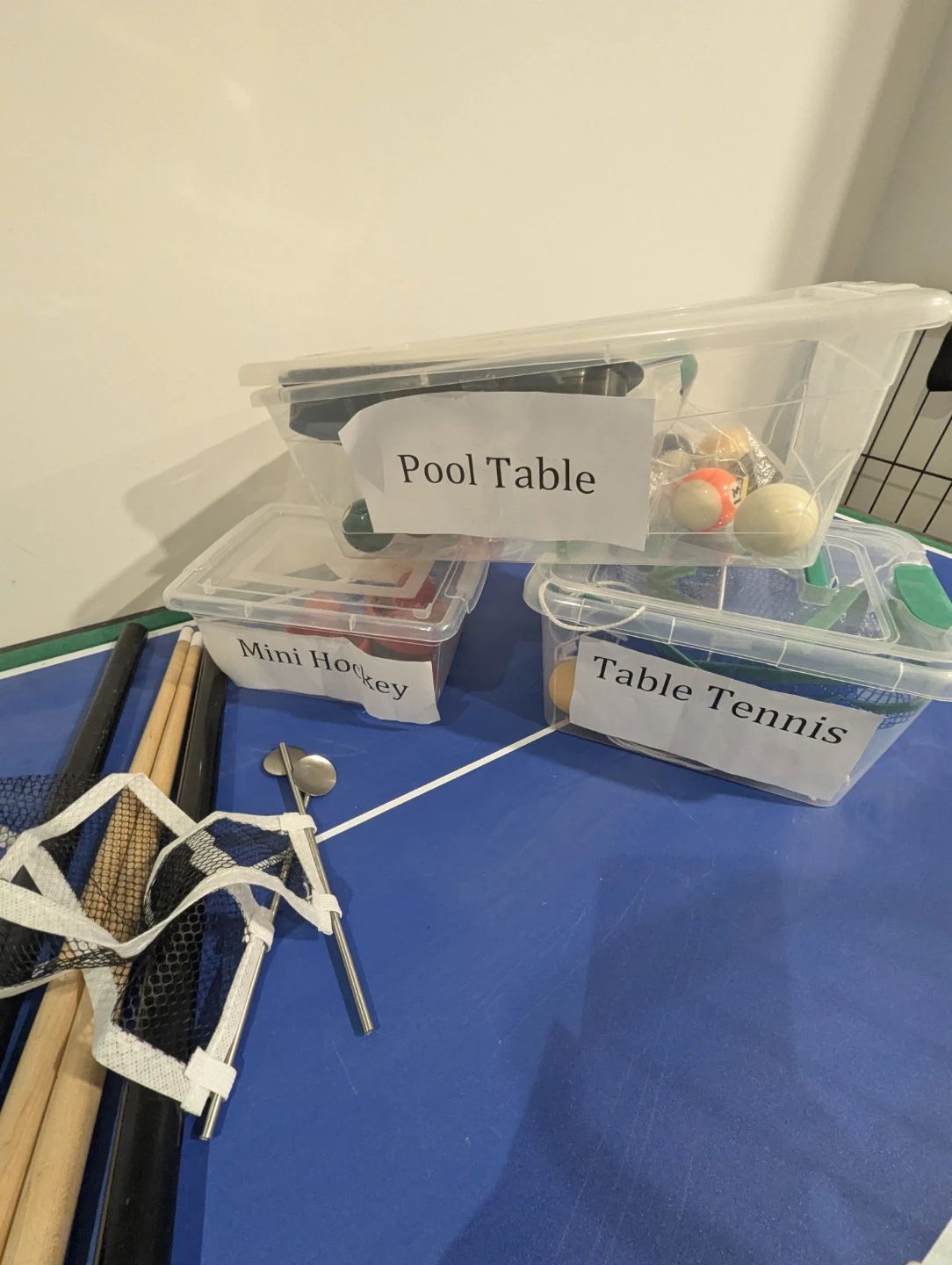 3-in-1 Game Table: Pool, Air Hockey & Table Tennis - photo 4