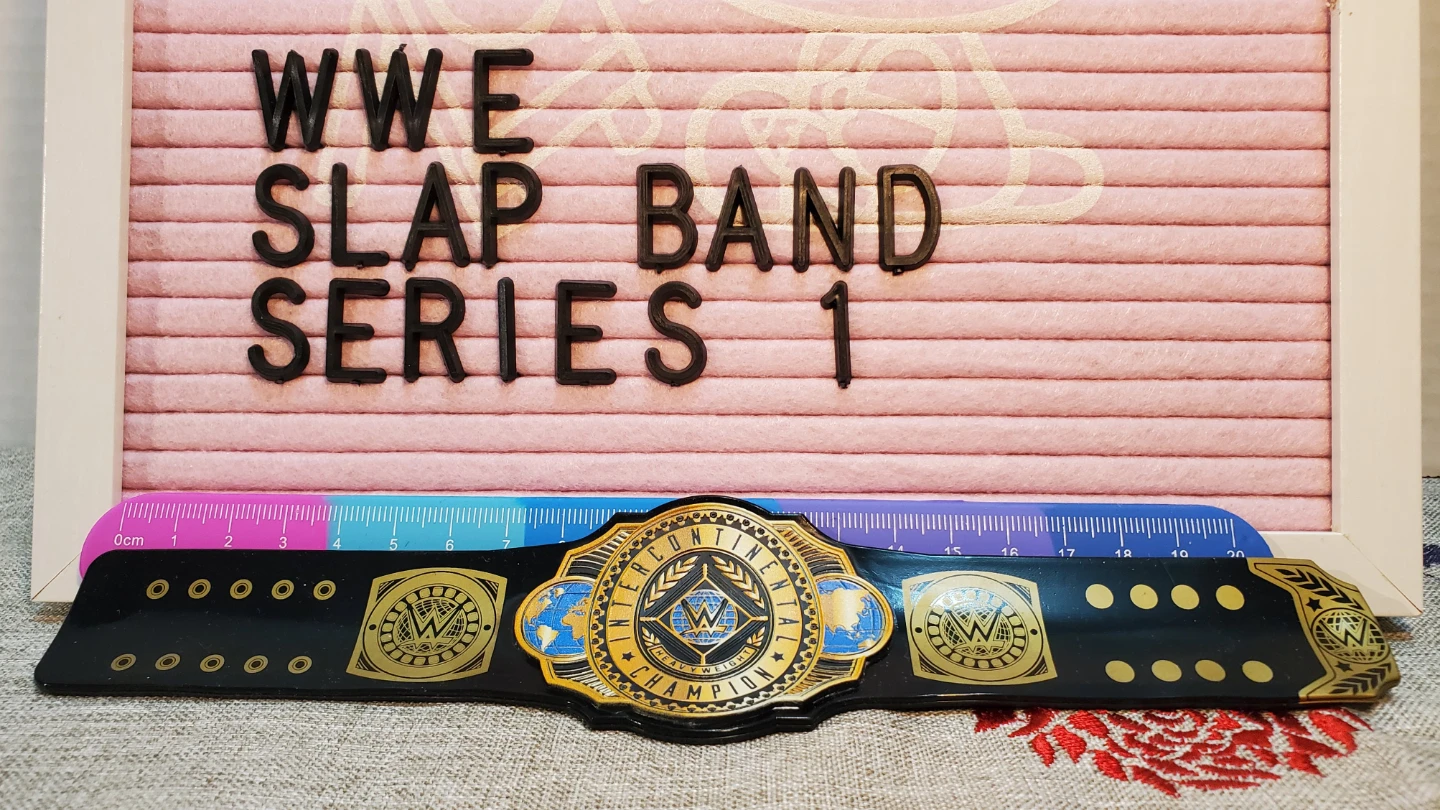 WWE Slapband Series 1 Intercontinental Championship Belt