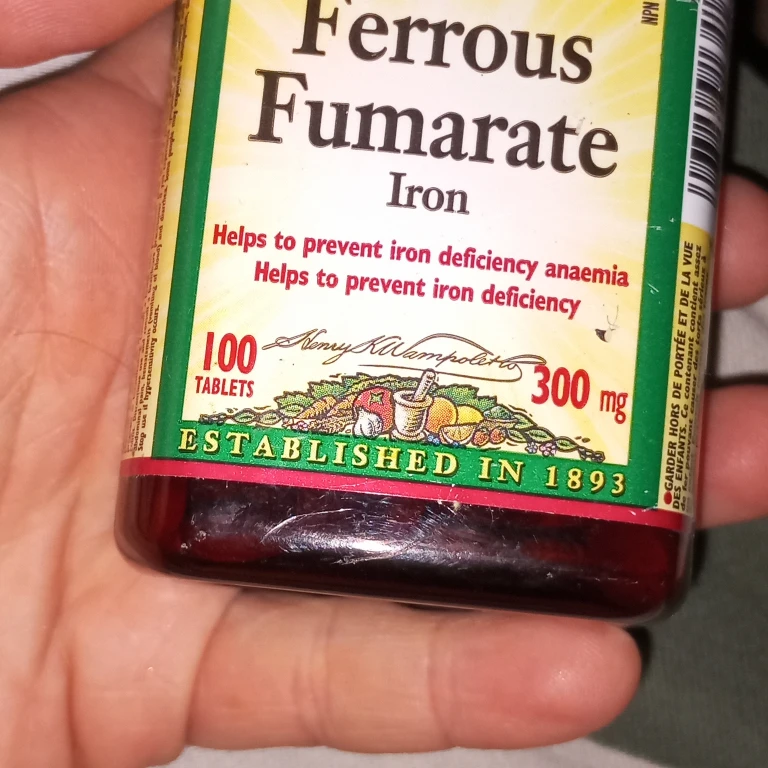 Wampole Ferrous Fumarate Iron Tablets - photo 2