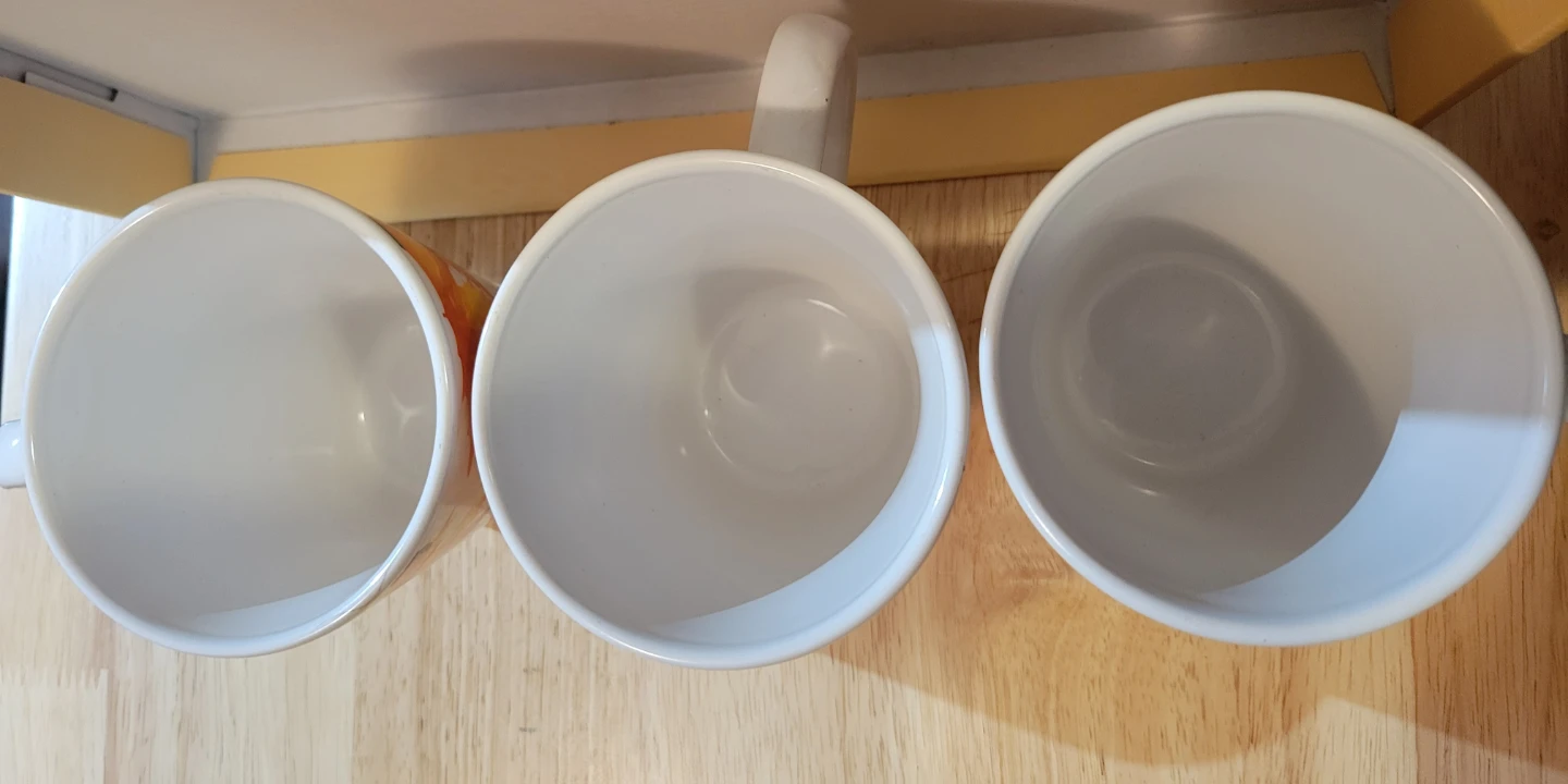 Set of 3 Fall Leaf Mugs - photo 2