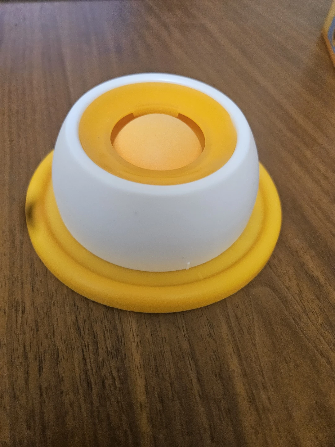 Orange and White Egg Holder