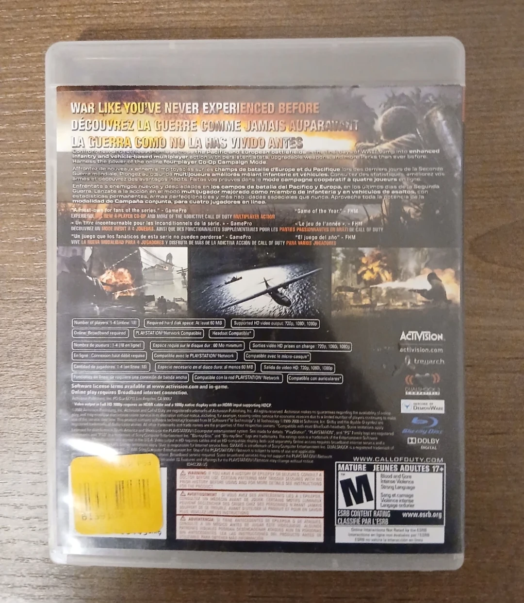 Call of Duty: World at War - PlayStation 3 - photo 3