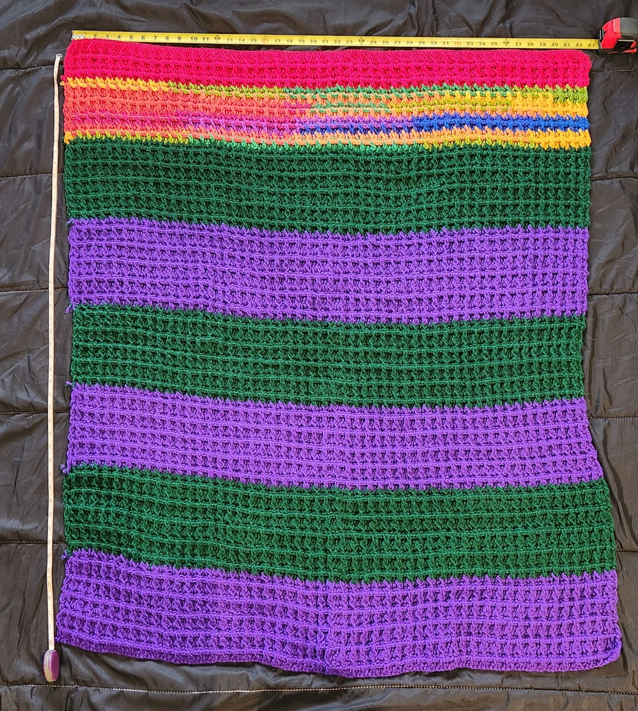 Handmade Crochet Blanket - photo 2