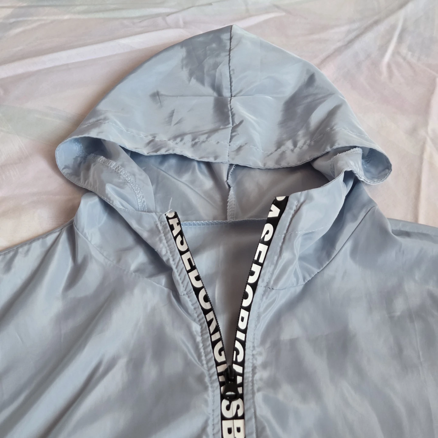 🆕Light Blue Windbreaker Jacket - photo 2