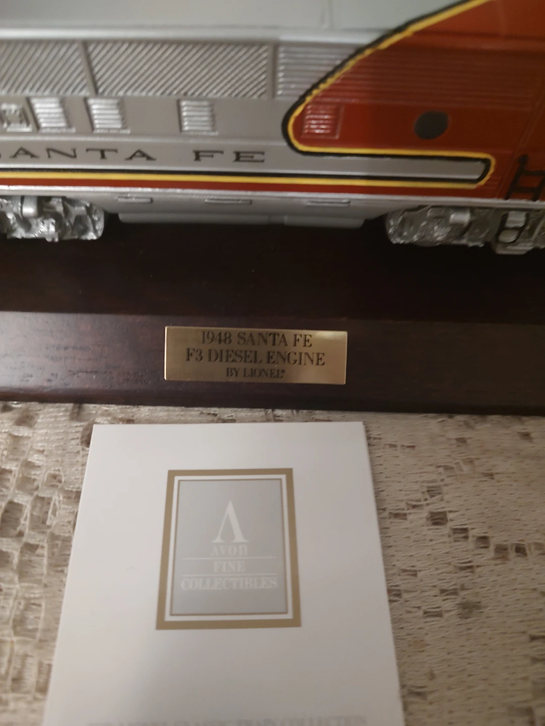 Lionel 1948 Santa Fe F3 Diesel Engine Model - photo 2