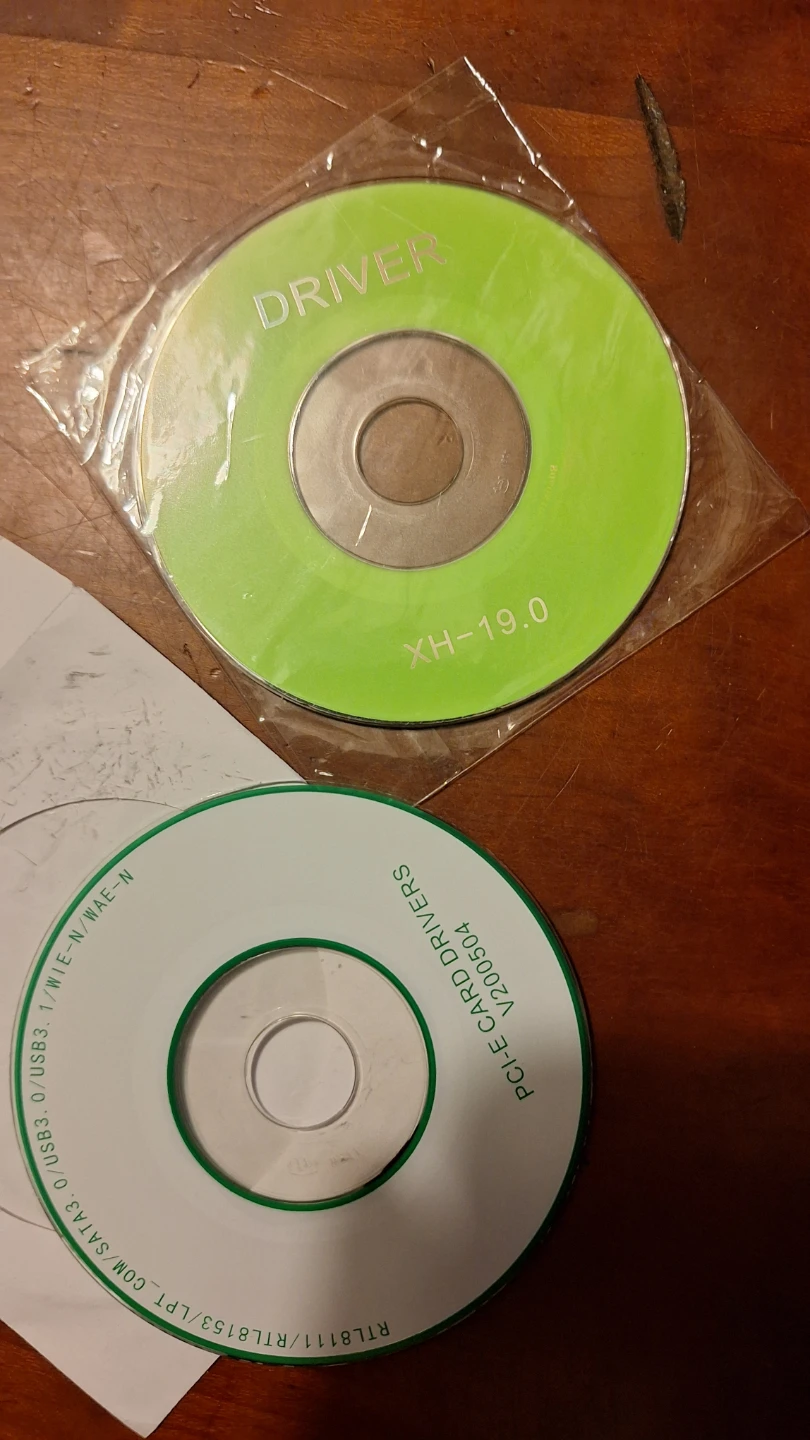 PCI-E Card Drivers CD