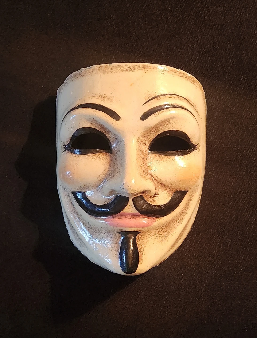 Handmade Guy Fawkes Mask