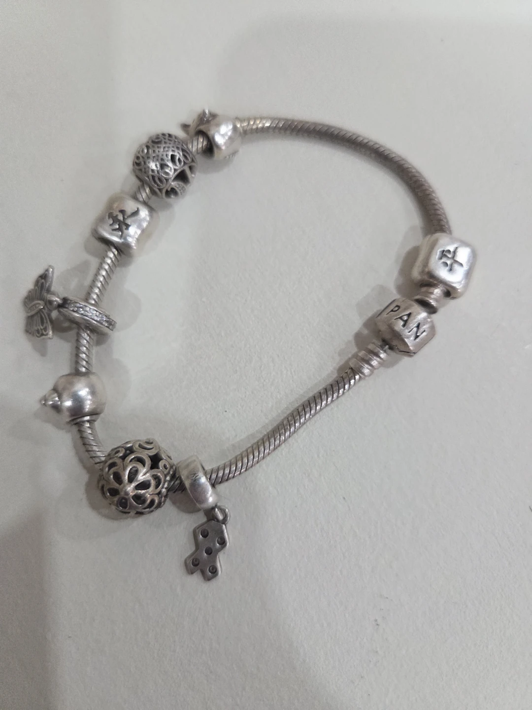 Pandora Sterling Silver Charm Bracelet